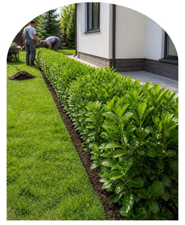 Живая изгородь под ключ в Челябинске по цене от 3609 р. | Метпроект-Члб